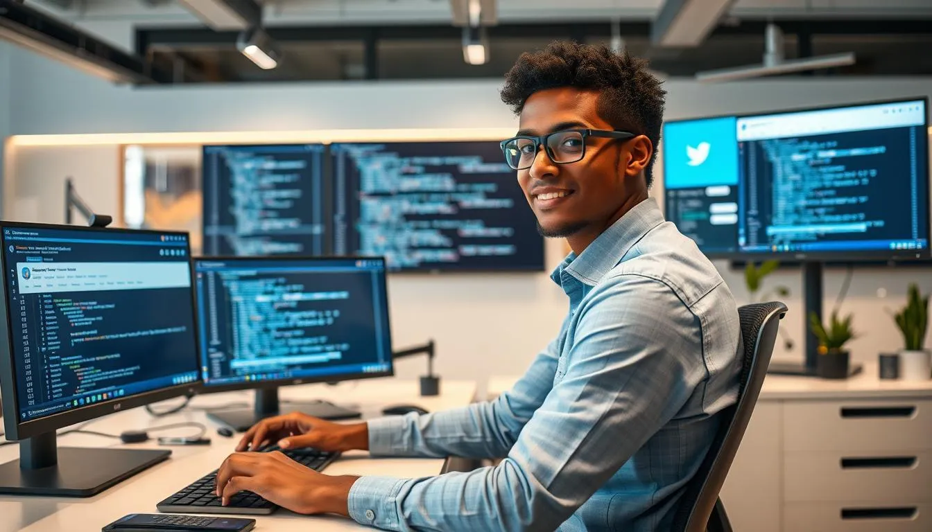 Mengambil Data dari Twitter (c) Ilustrasi AI