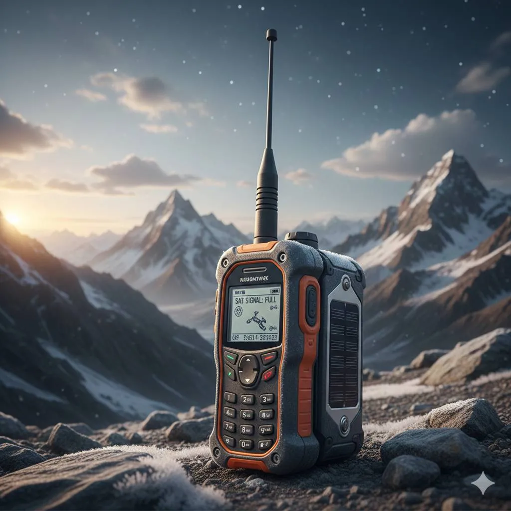 Mengatasi Masalah Umum Handphone Satelit (c) Ilustrasi AI