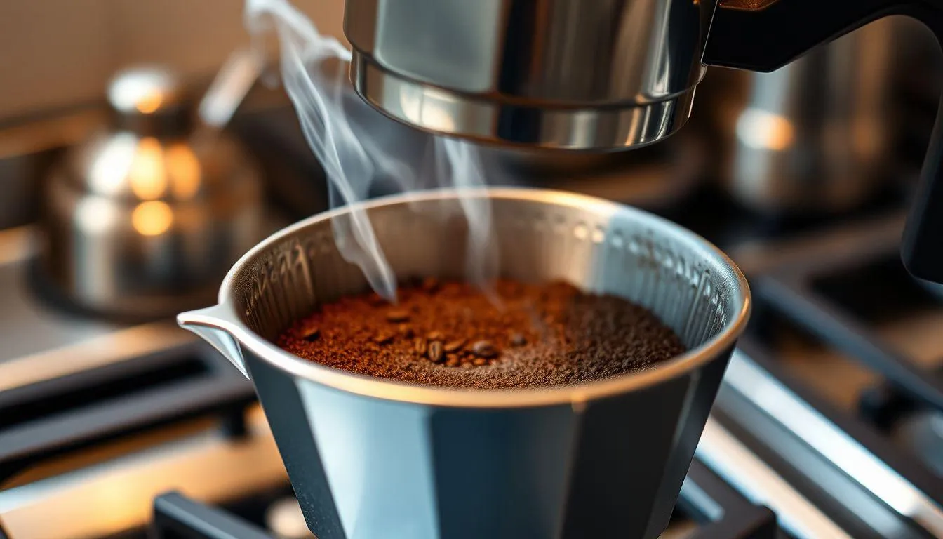Tips Penting Agar Kopi Moka Pot Tidak Gagal (c) Ilustrasi AI