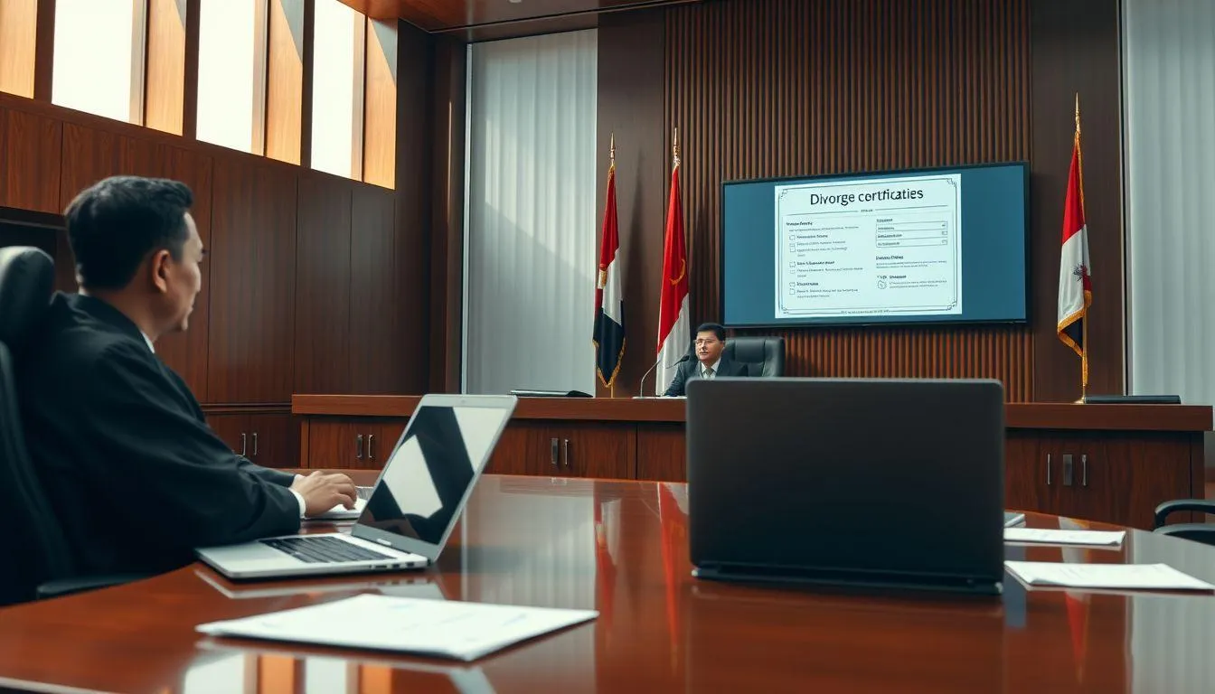 Cara Mengurus Cerai Secara Online (c) Ilustrasi AI