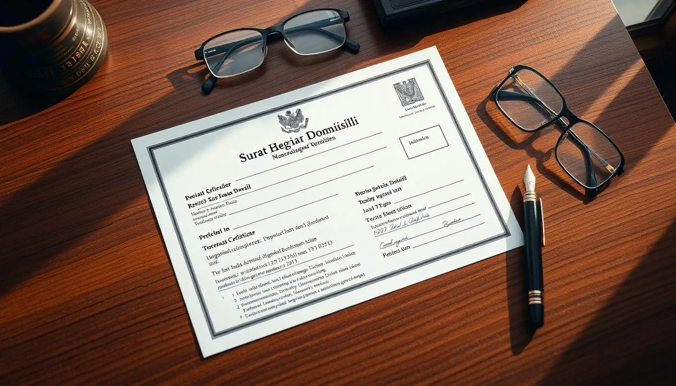 Pengertian Surat Keterangan Domisili (c) Ilustrasi AI