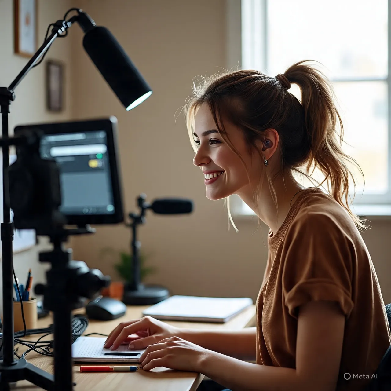 Strategi Monetisasi untuk Content Creator TikTok (c) Ilustrasi AI