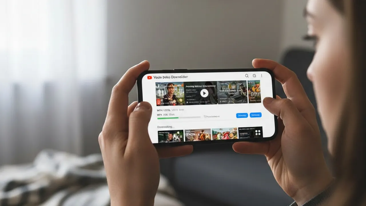 Aplikasi Downloader Khusus untuk Android (c) Ilustrasi AI