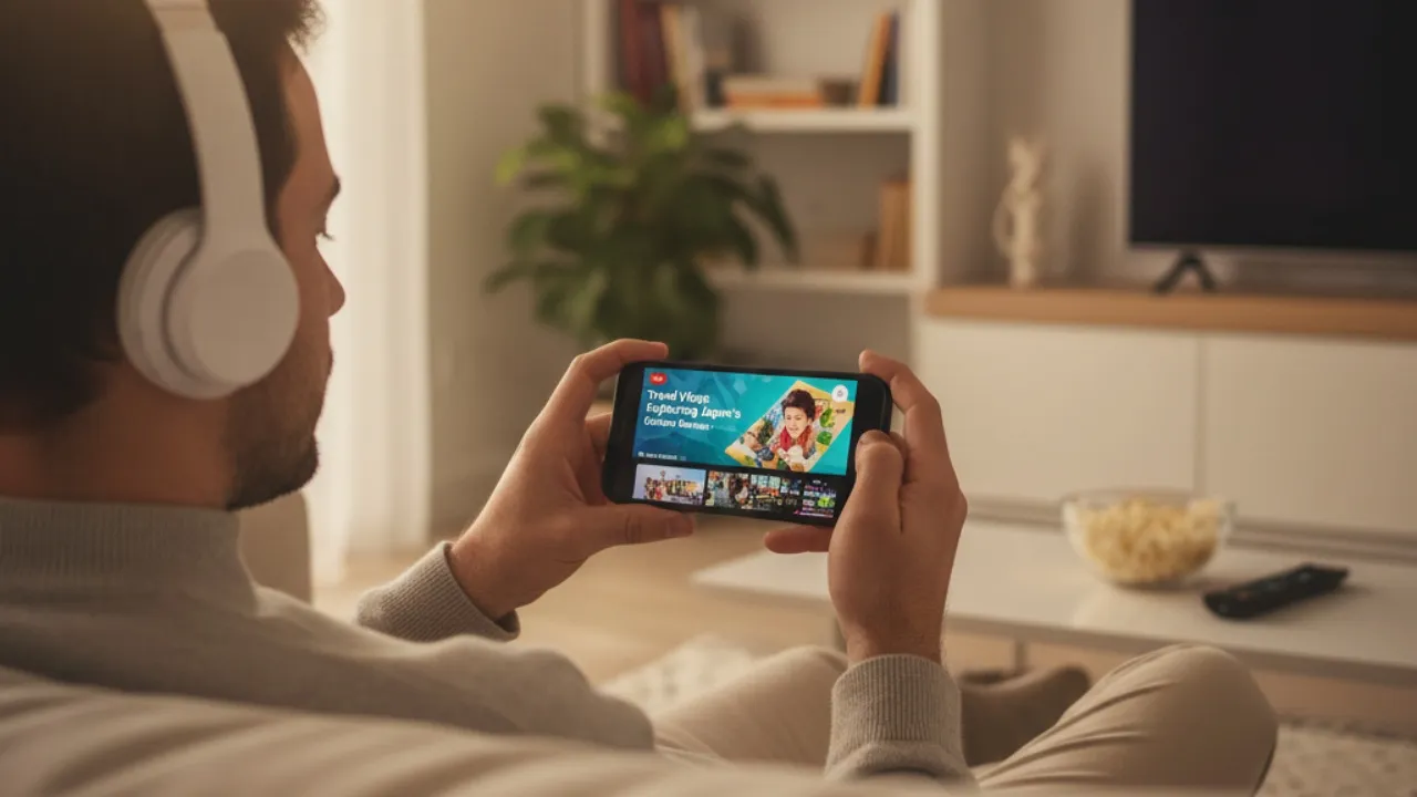 YouTube Premium dan Fitur Download Resmi (c) Ilustrasi AI