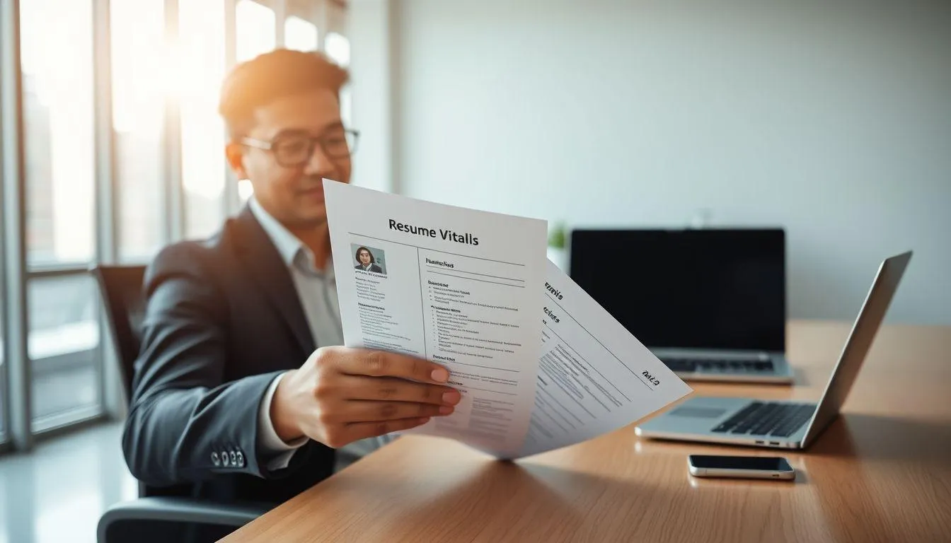 Komponen Penting dalam Daftar Riwayat Hidup (c) Ilustrasi AI