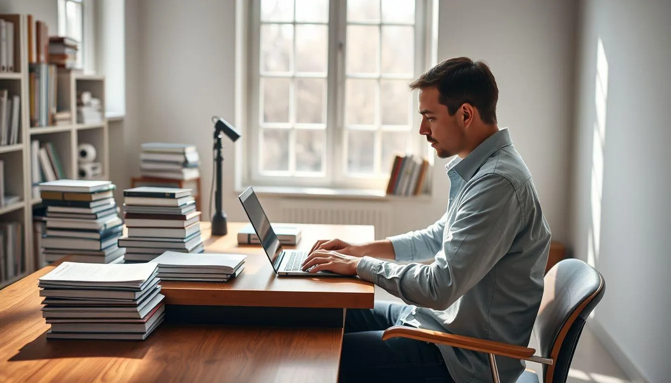 Struktur Dasar Penulisan Esai (c) Ilustrasi AI