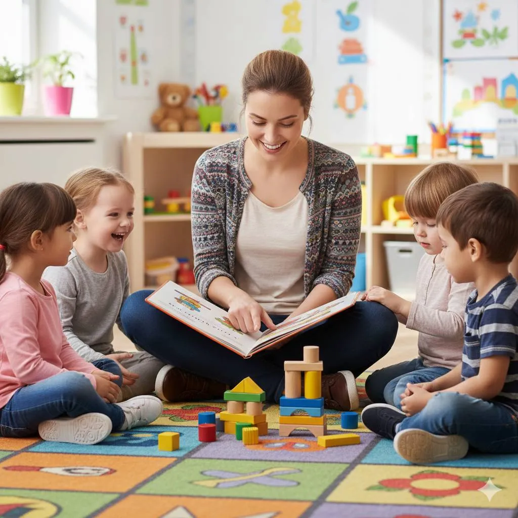 Cara Membuat Surat Lamaran Kerja Guru TK/PAUD yang Menarik  (c) Ilustrasi AI