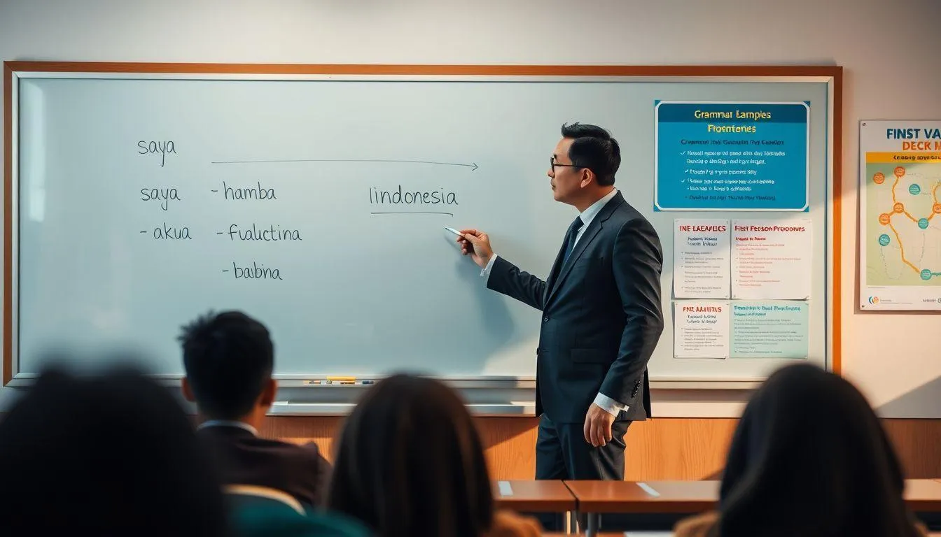 Kata Ganti Orang Pertama Tunggal (c) Ilustrasi AI