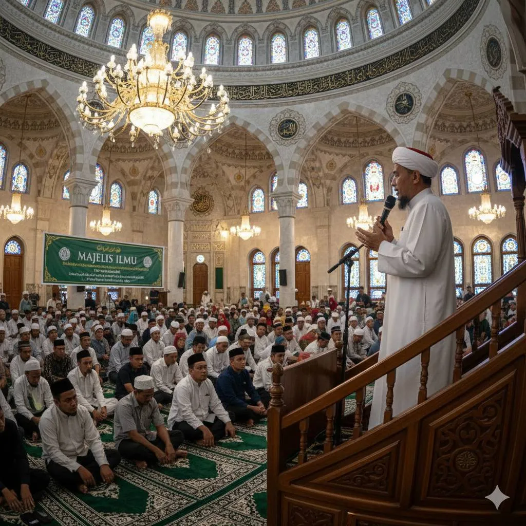 Jenis-Jenis Kata Pengantar Ceramah (c) Ilustrasi AI