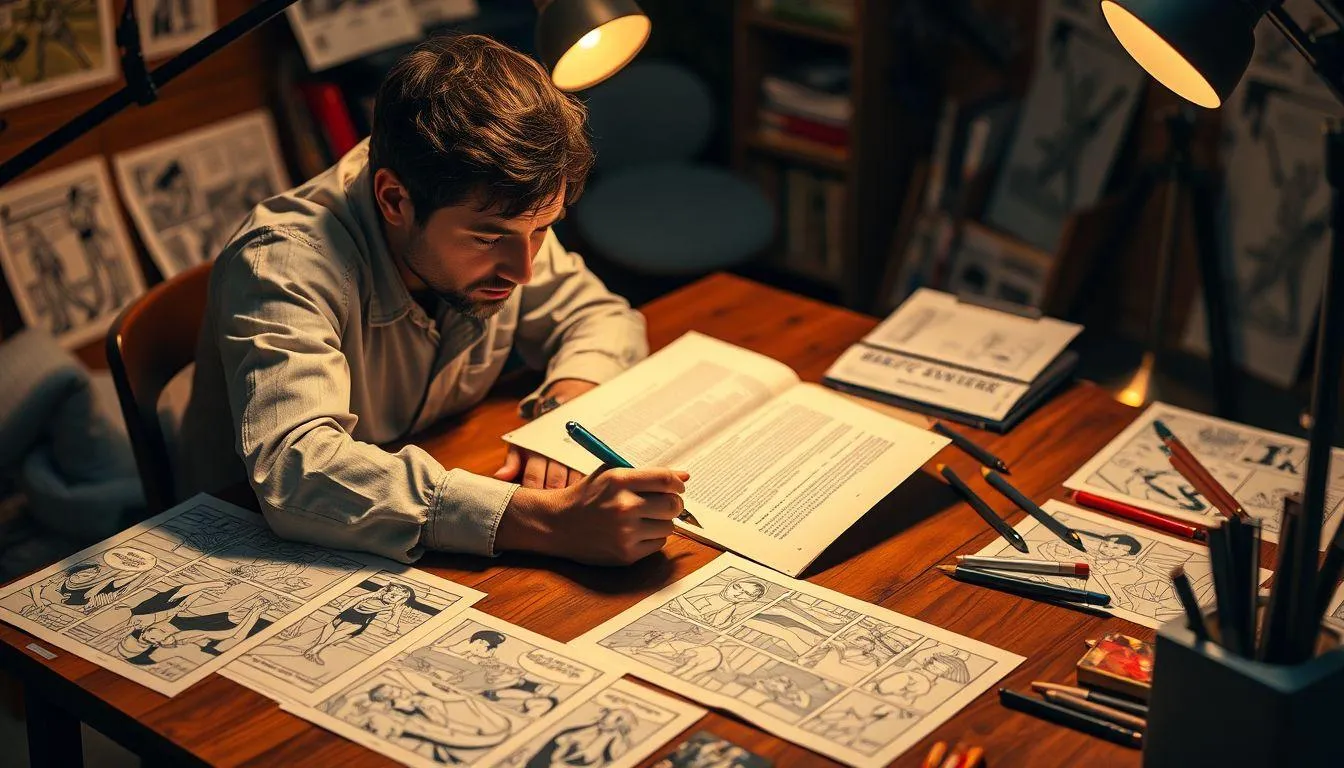 Struktur Kata Pengantar Komik yang Efektif (c) Ilustrasi AI