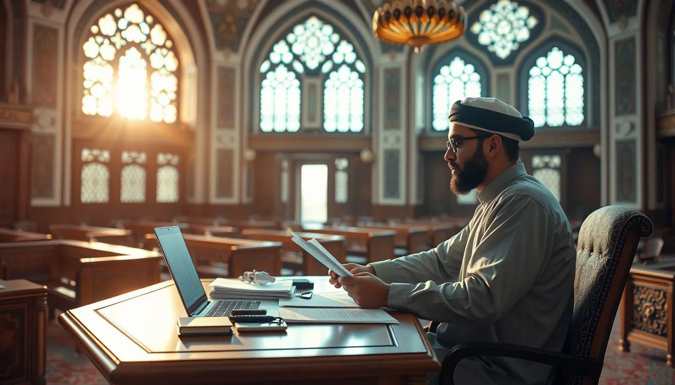 Contoh Template dan Format Penulisan (c) Ilustrasi AI