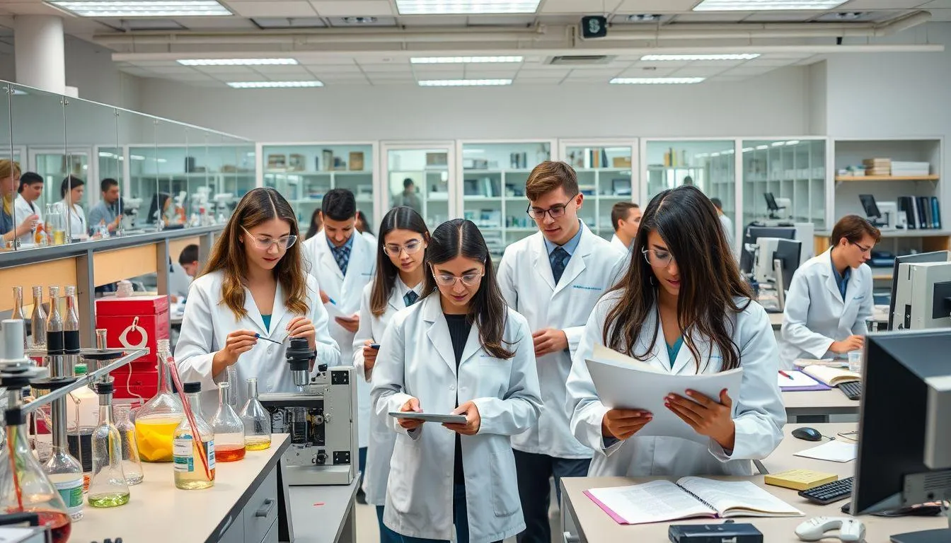 Contoh Penerapan dalam Berbagai Bidang Praktikum (c) Ilustrasi AI