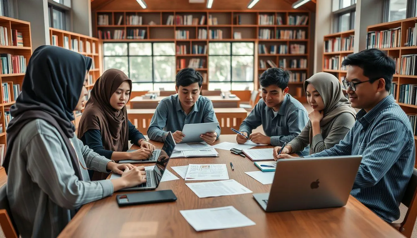 Struktur Kata Pengantar Makalah Kelompok (c) Ilustrasi AI