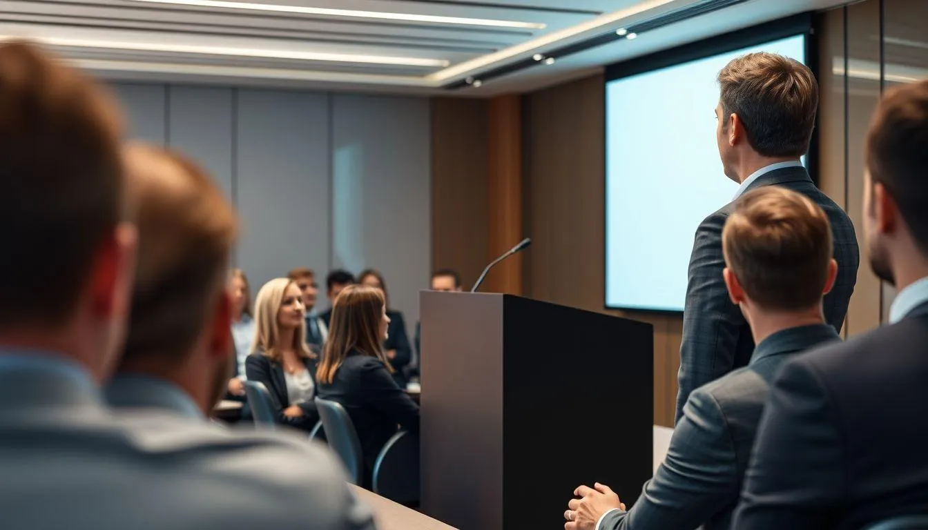 Kesalahan Umum dalam Kata Pengantar Presentasi (c) Ilustrasi AI