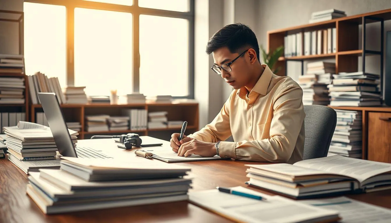 Struktur dan Komponen Kata Pengantar Proposal (c) Ilustrasi AI