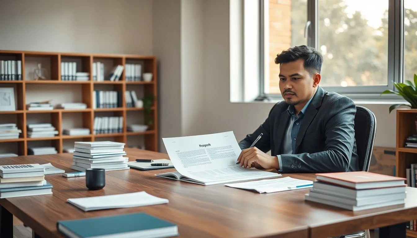 Struktur dan Komponen Kata Pengantar Seminar Proposal (c) Ilustrasi AI