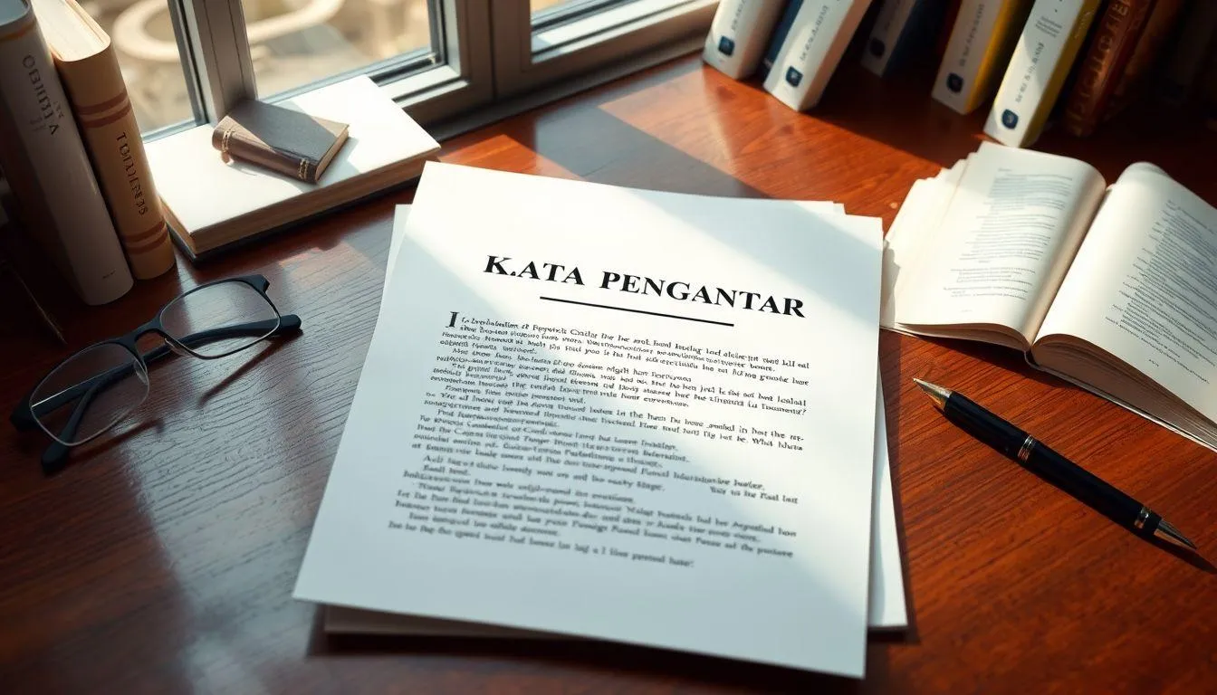 Aturan Penulisan Kata Pengantar Seminar Proposal (c) Ilustrasi AI