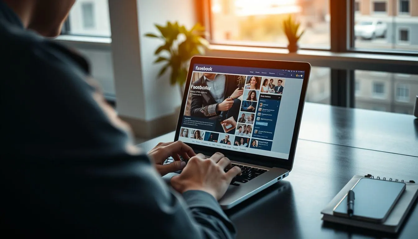 Menggunakan Halaman Pemulihan dan Pusat Bantuan Facebook (c) Ilustrasi AI