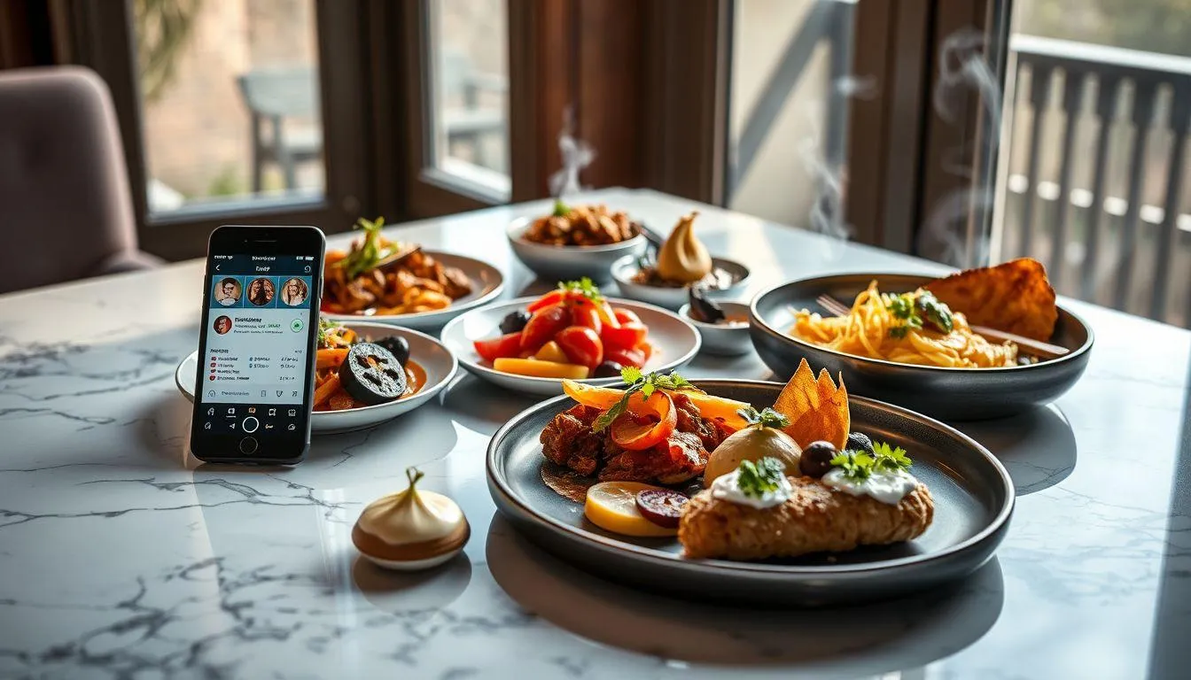 Jenis-Jenis Lunch Caption IG yang Populer (c) Ilustrasi AI