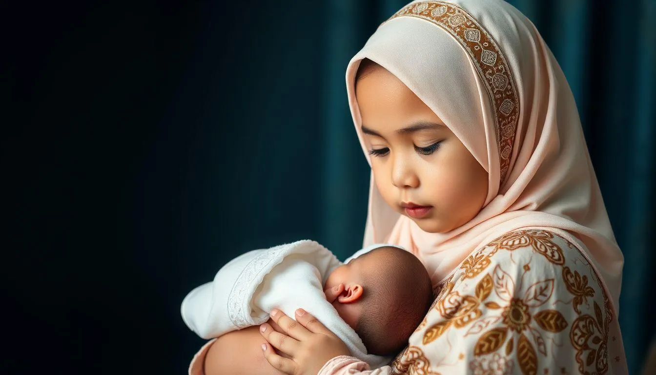 Tradisi Pemberian Nama dalam Islam (c) Ilustrasi AI