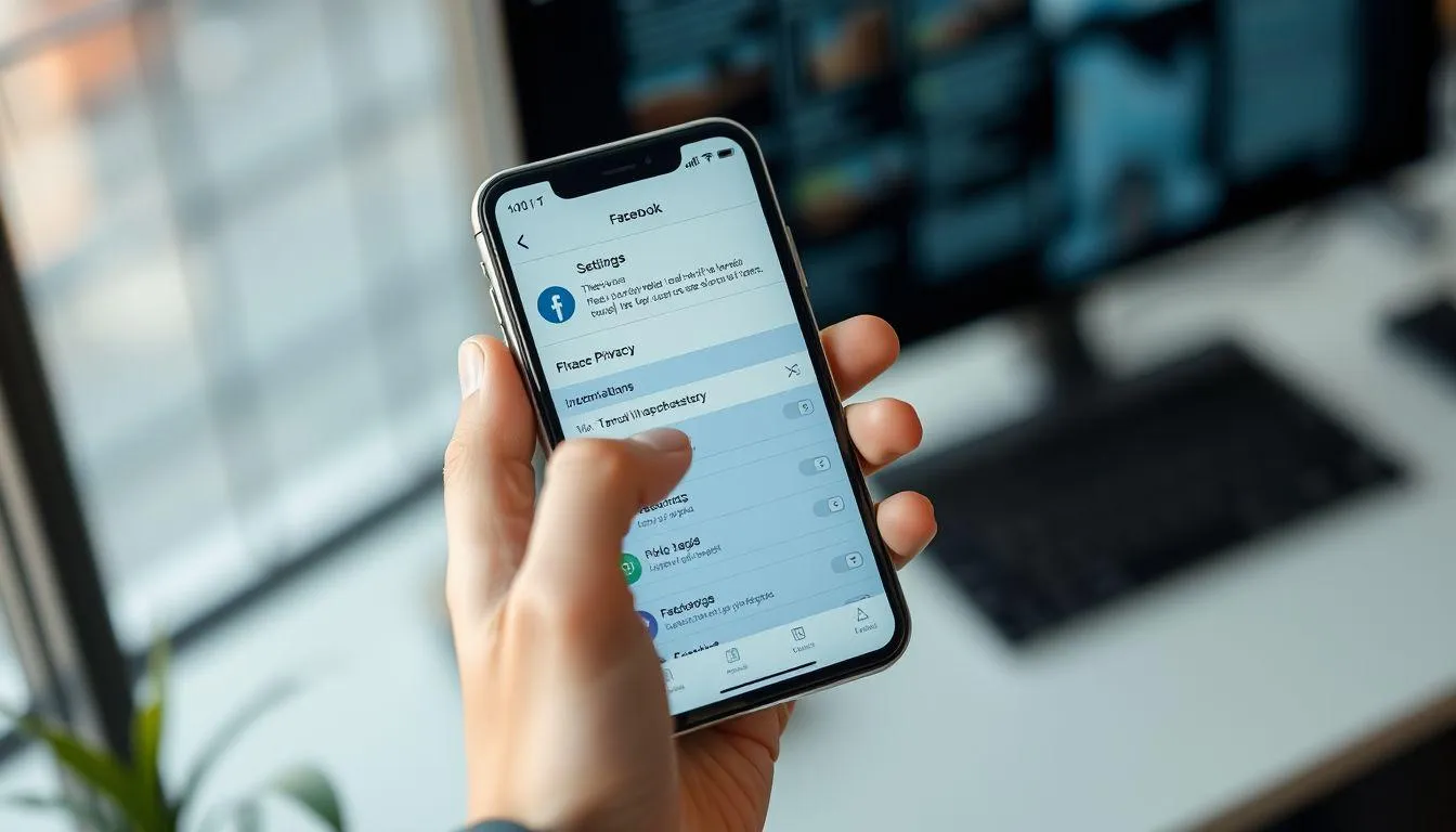 Cara Mencari Kata Sandi Facebook Melalui Perangkat Mobile (c) Ilustrasi AI