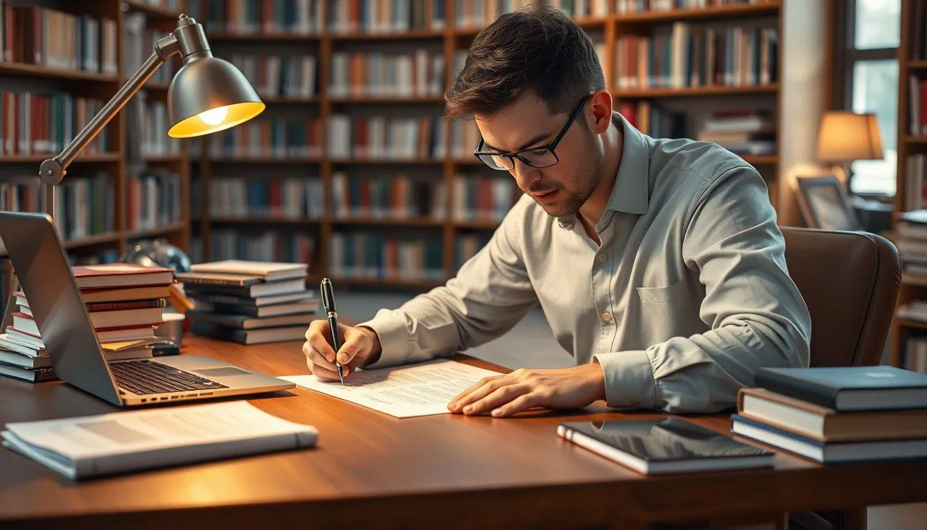 Struktur Penulisan Kata Pengantar Tesis (c) Ilustrasi AI