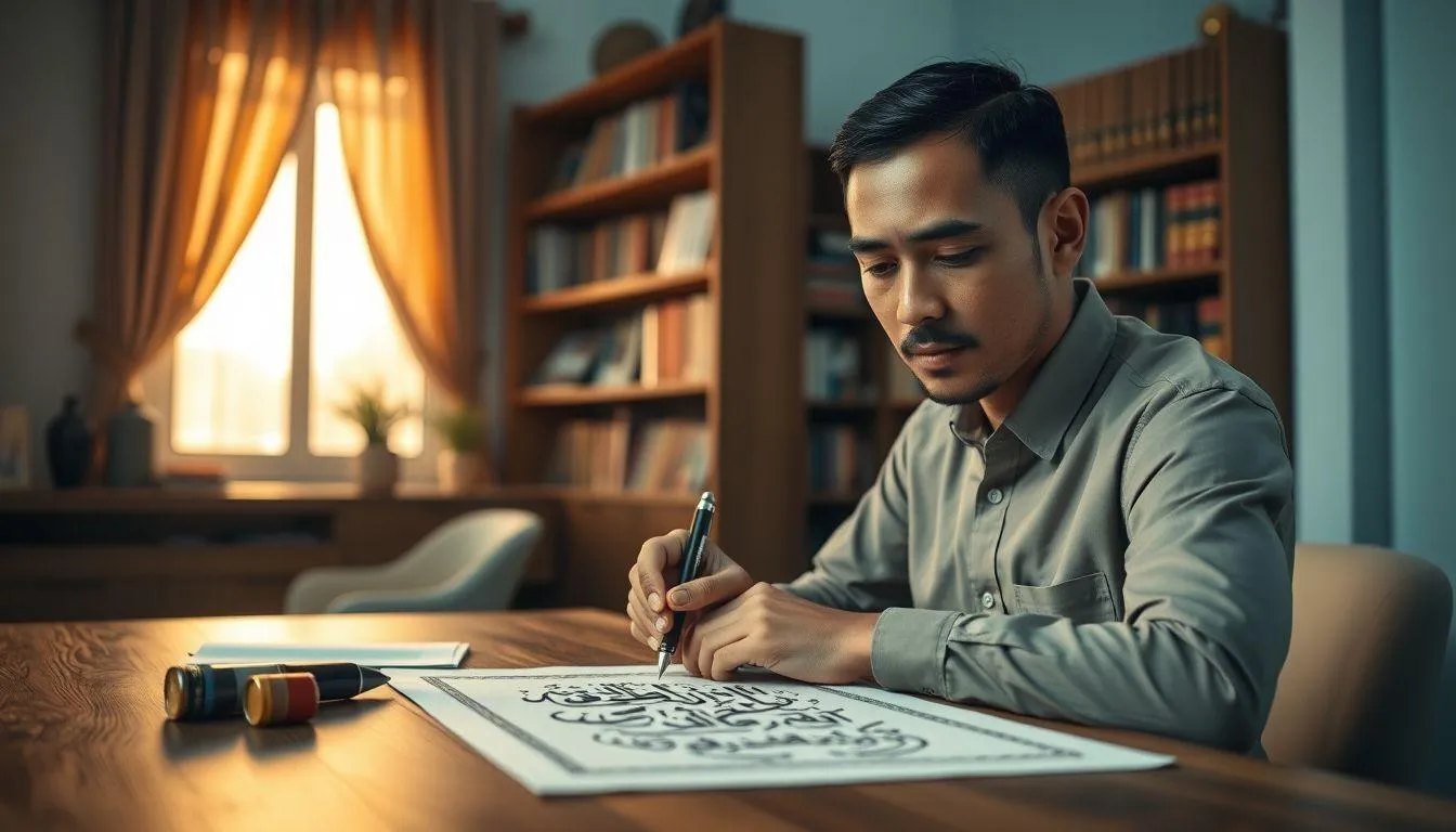 Nama Bayi Islami Laki Laki 3 Kata (c) Ilustrasi AI