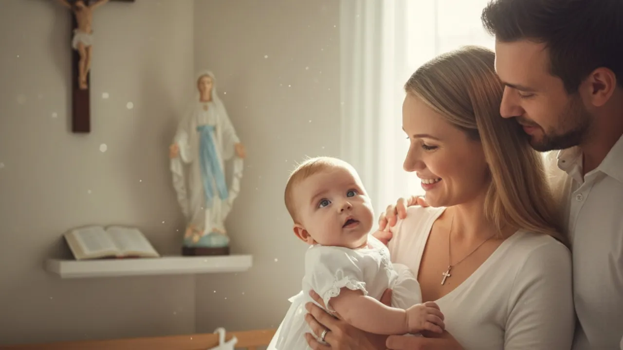 Inspirasi Nama Santo Katolik untuk Bayi Laki-laki (c) Ilustrasi AI