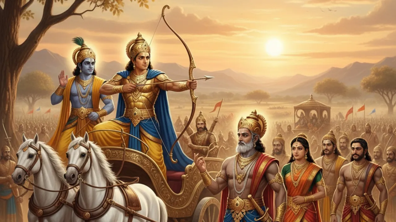 Nama Populer dari Tokoh Mahabharata dan Ramayana (c) Ilustrasi AI