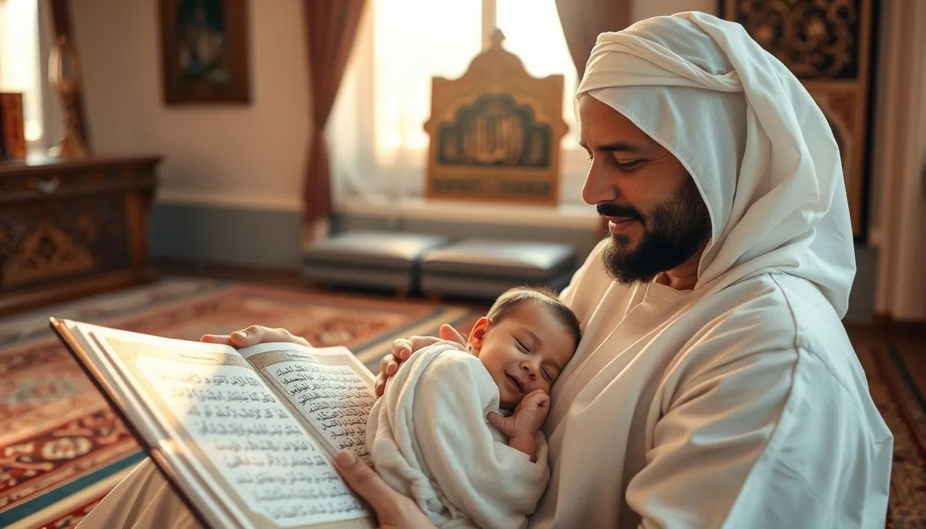 Inspirasi Nama Bayi Laki-Laki Islam dari Al-Quran (c) Ilustrasi AI