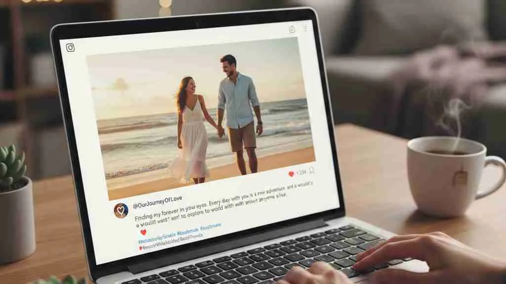 Jenis-Jenis Relationship IG Caption Berdasarkan Momen (c) Ilustrasi AI