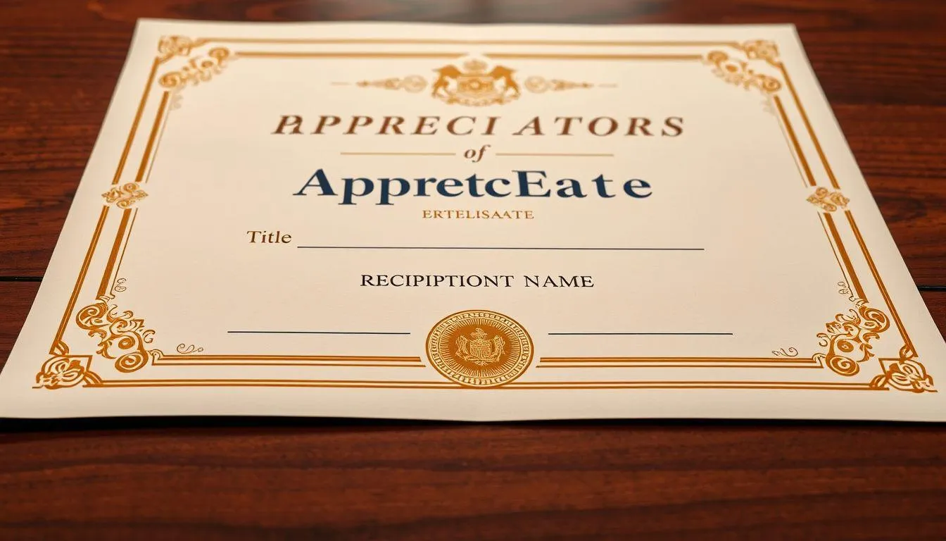 Elemen Penting dalam Sertifikat Ucapan Terima Kasih (c) Ilustrasi AI