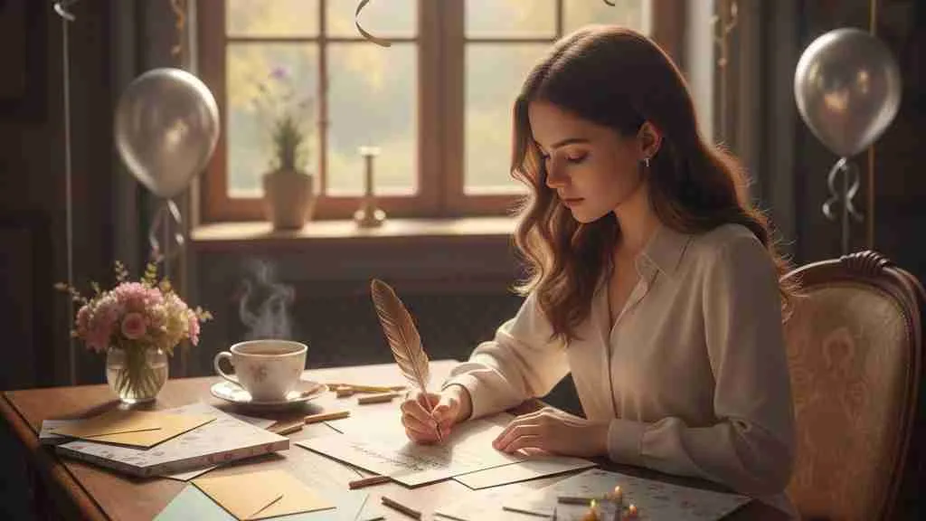 Tips Menulis Surat Ucapan Ulang Tahun yang Berkesan (c) Ilustrasi AI