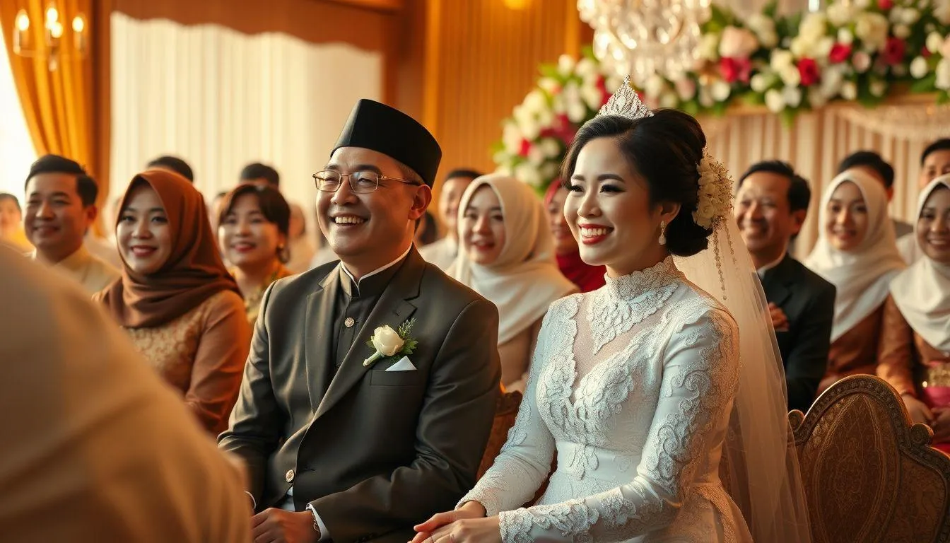 Pengertian dan Karakteristik Pantun Ucapan Pernikahan Lucu (c) Ilustrasi AI