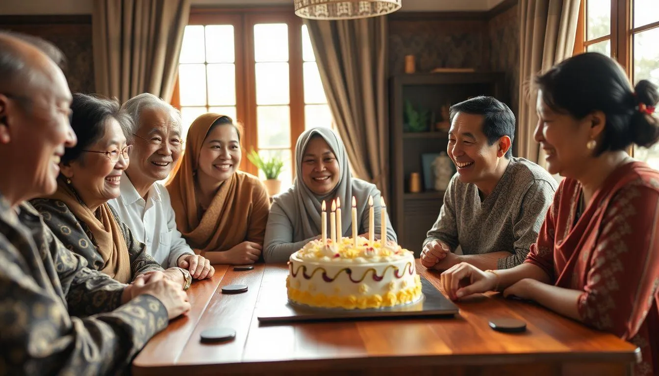 Jenis-Jenis Pantun Ucapan Ulang Tahun Lucu (c) Ilustrasi AI