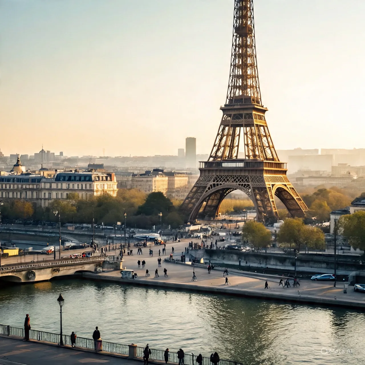 Kategori Paris IG Caption Berdasarkan Tema (c) Ilustrasi AI