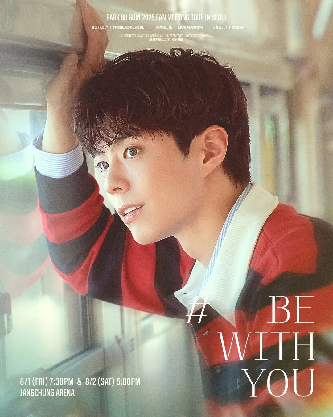 Park Bo Gum Resmi Bakal Gelar Fan Meet di ICE BSD Jakarta (credit: instagram/theblacklabel)