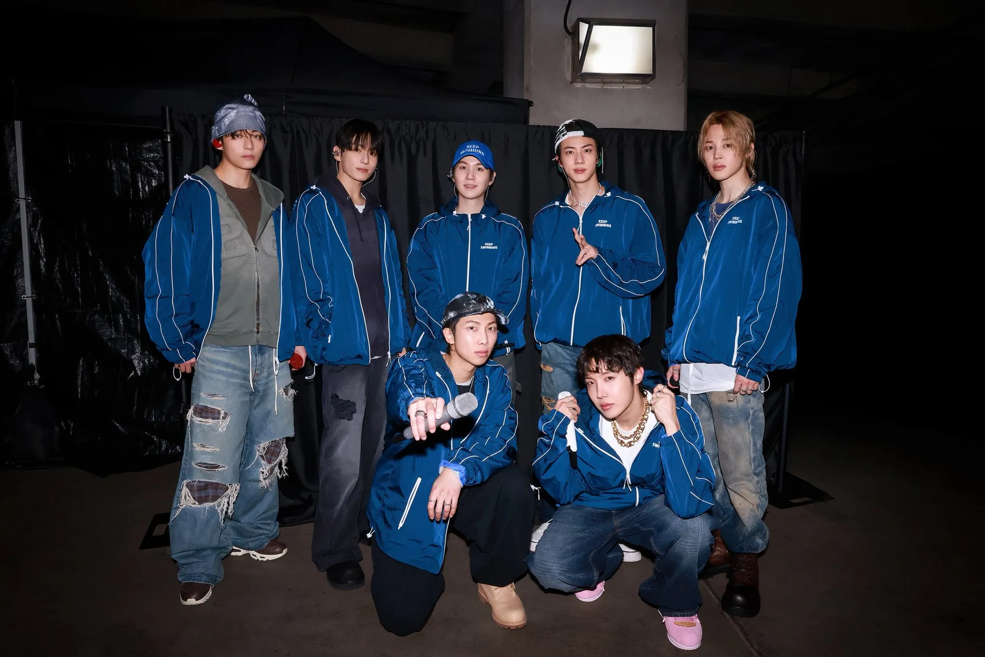 BTS di Backstage (c) x.com/bts_bighit