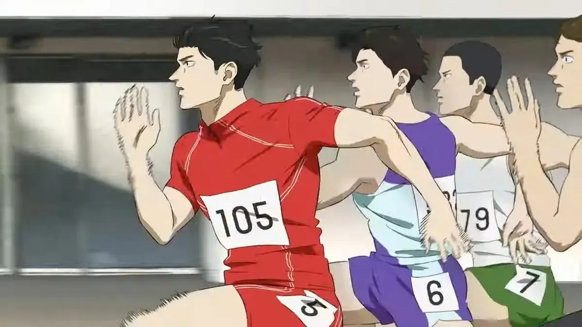 Still anime 100 Meters (Credit: IMDB)