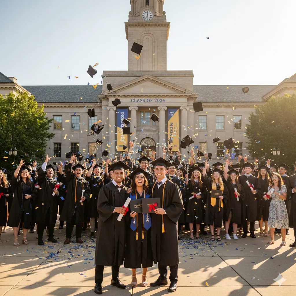 Penulisan Gelar Diploma (D1-D4) (c) Ilustrasi AI