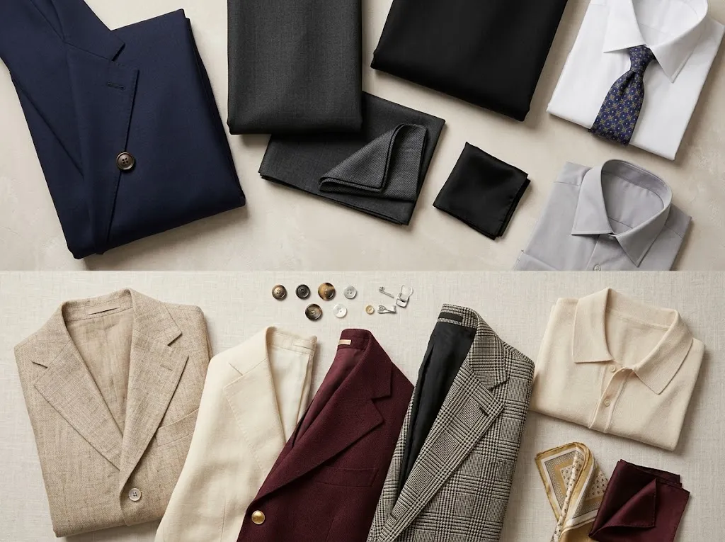 perbandingan jas dan blazer (AI generated)