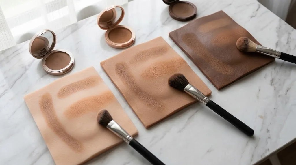 Tips Memakai Bronzer dan Contour. (AI Generated)
