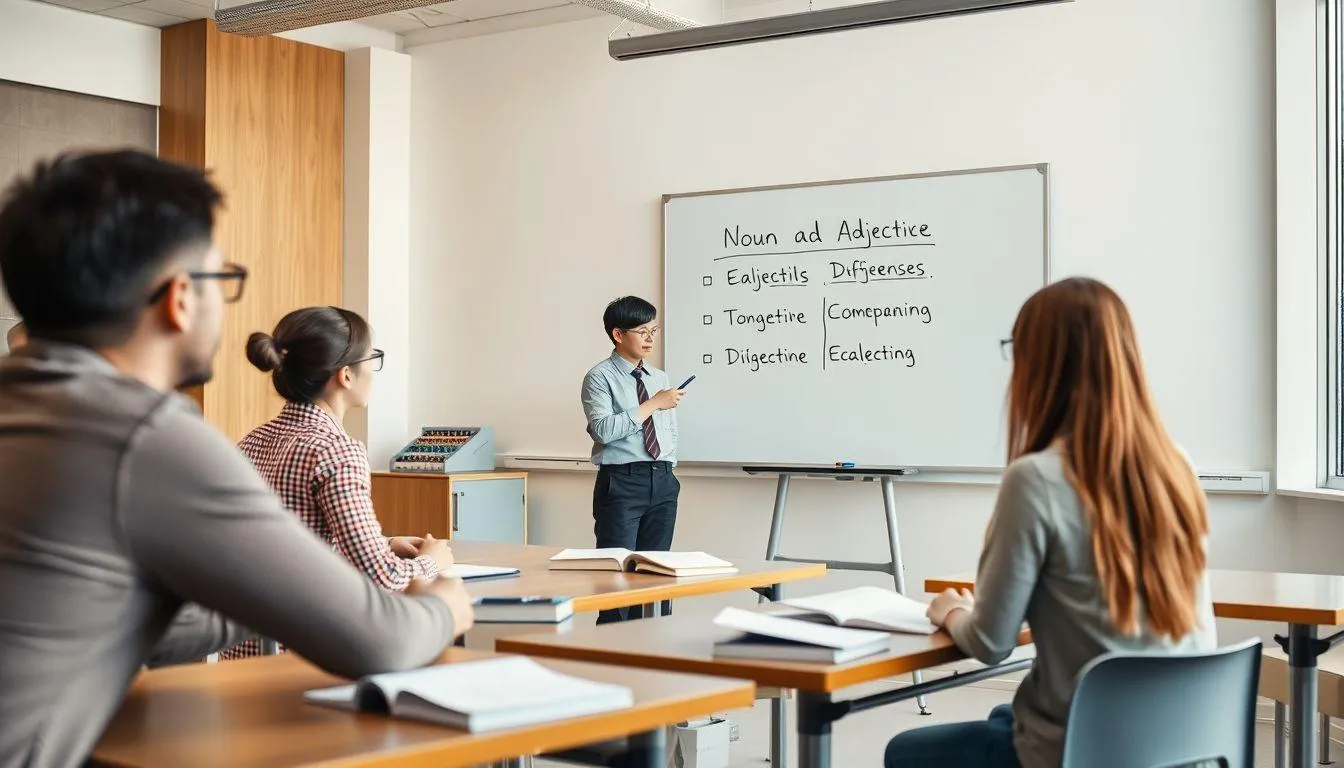 Tips Membedakan Kata Benda dan Kata Sifat (c) Ilustrasi AI