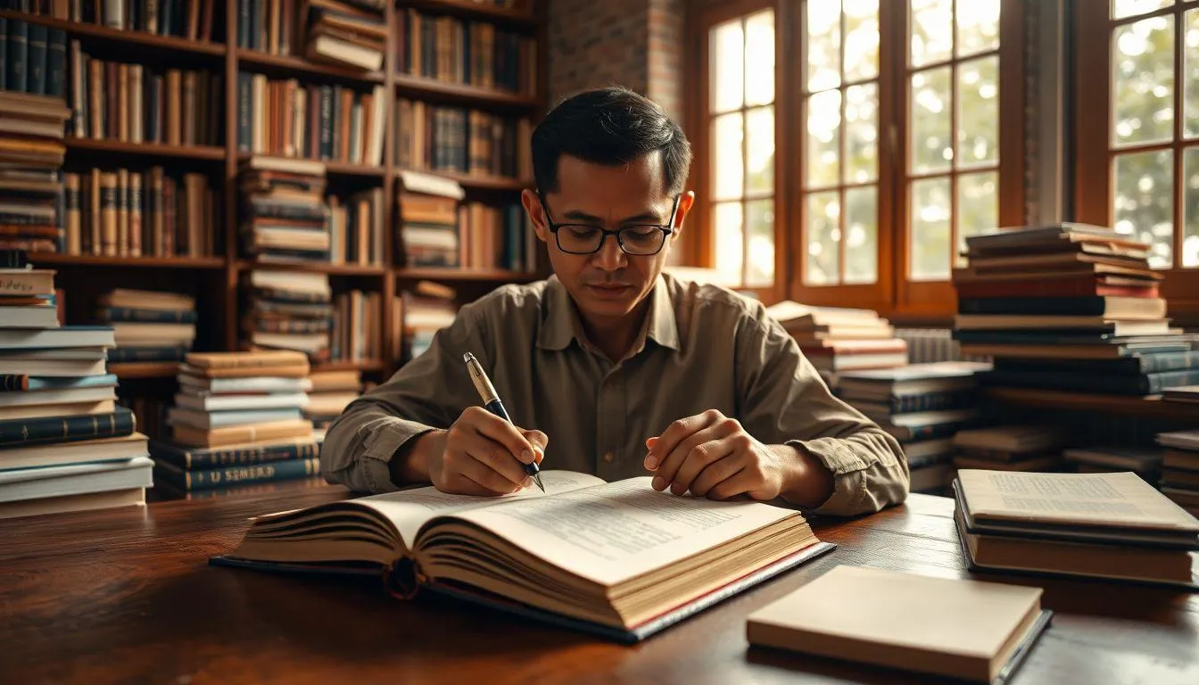 Struktur dan Komponen Prakata (c) Ilustrasi AI