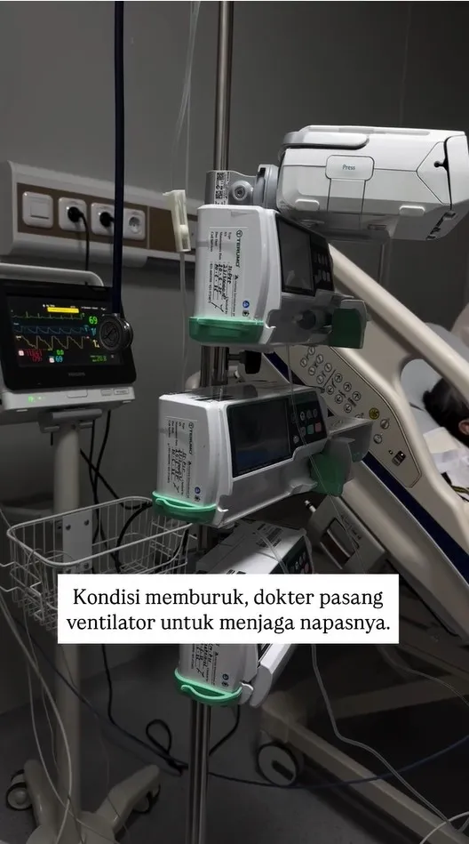 Dipasang Ventilator
