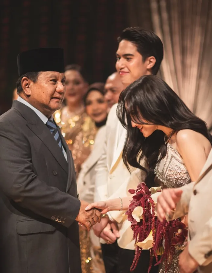 Presiden Prabowo di nikahan El Syifa/instagram.com/syifahadju