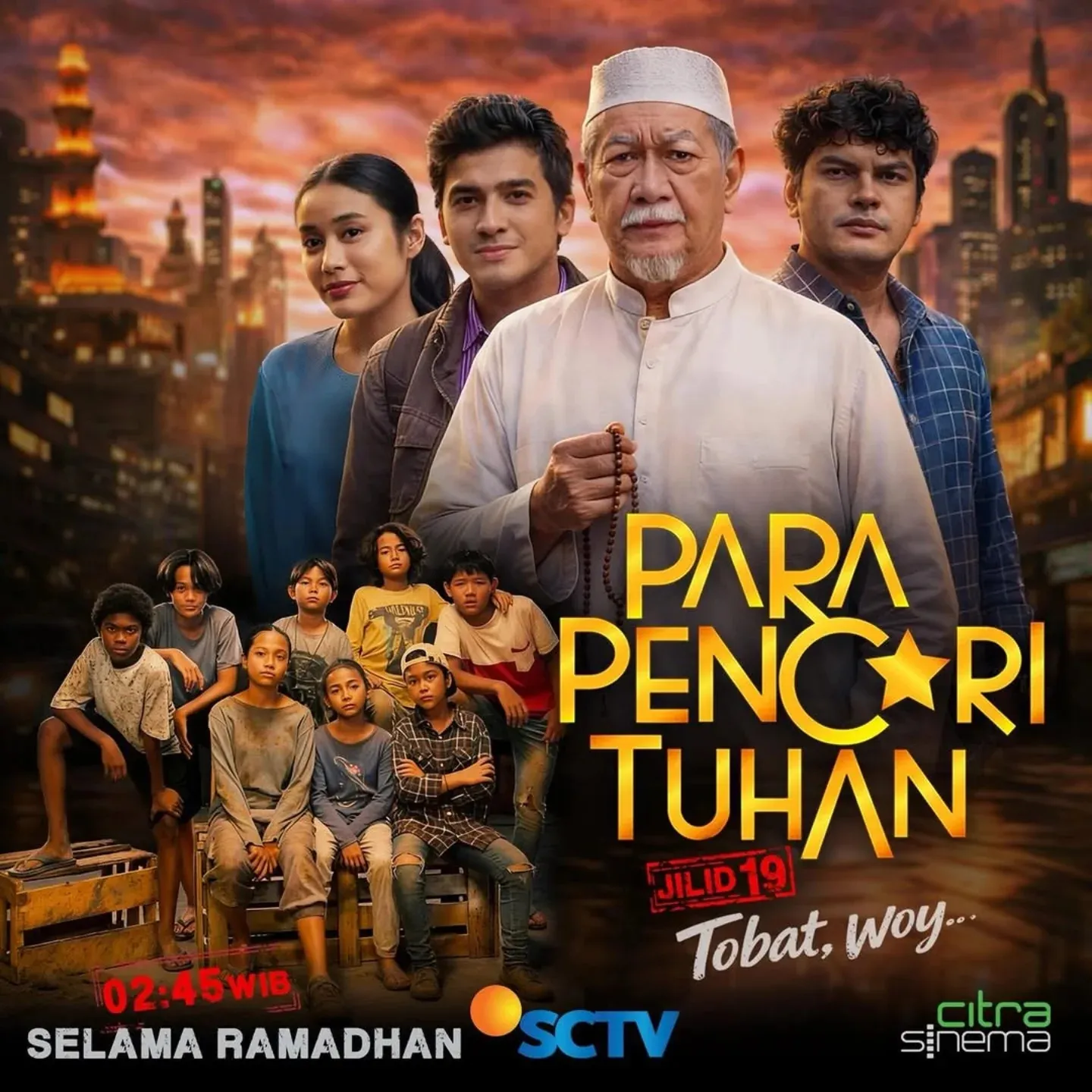 Poster Para Pencari Tuhan Jilid 19 Â© instagram.com/deddy_mizwar