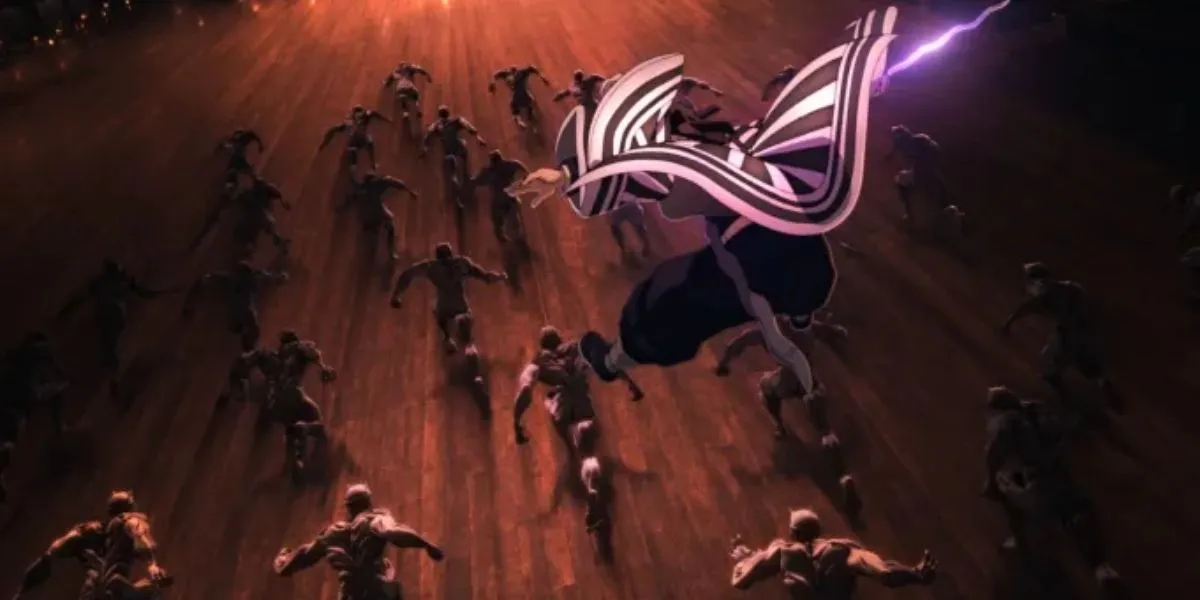 Demon Slayer Part II ( Credit: Koyoharu Gotoge Shueisha Aniplex Ufotable/Sony Pictures )