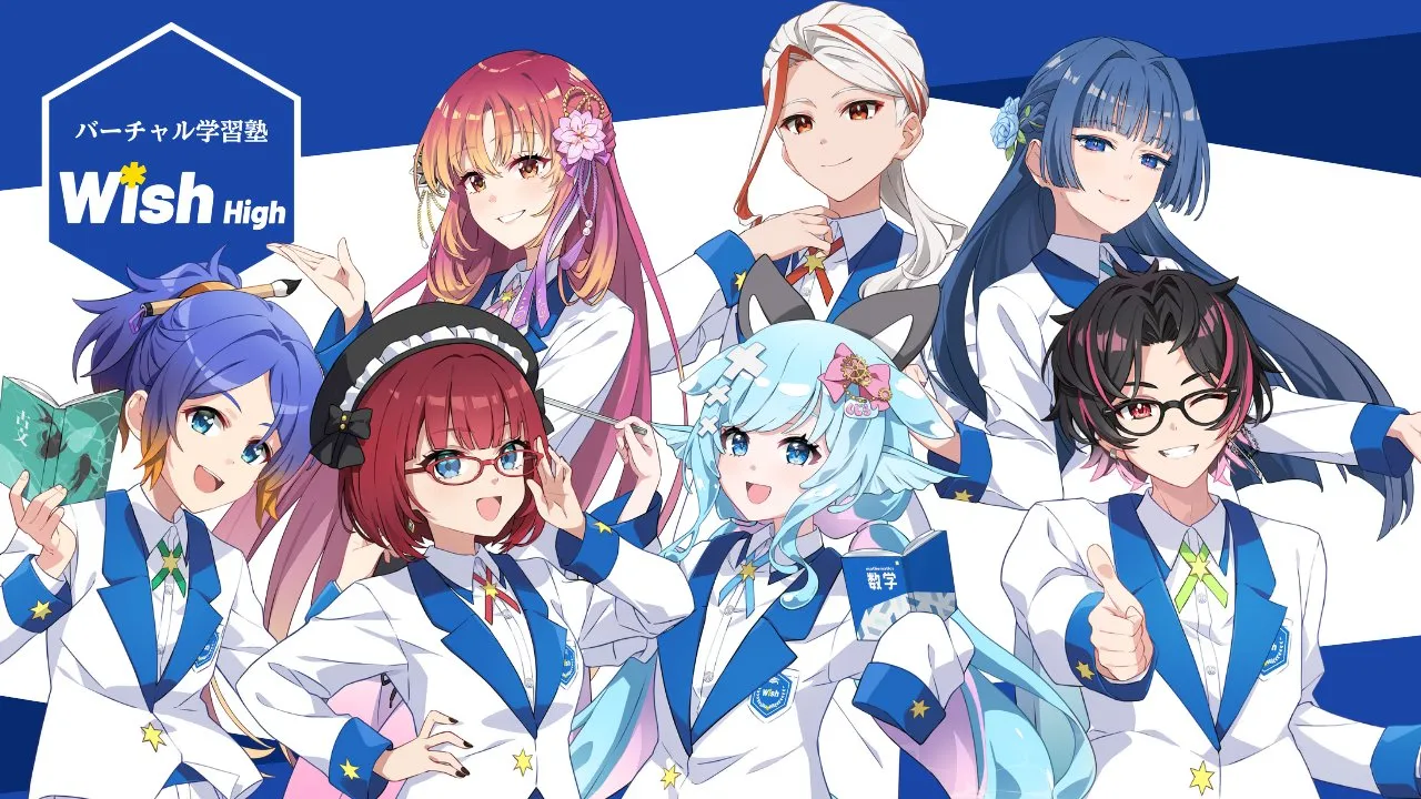 Perusahaan Jepang luncurkan platform online dengan VTuber (credit:x.com/vjuku_wish)