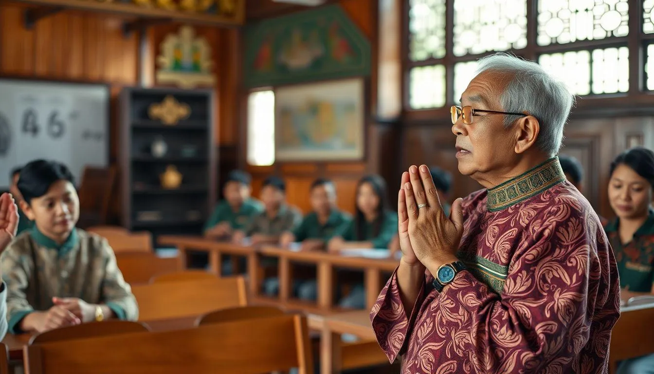 Tips dan Etika Penyampaian Pidato Bahasa Jawa (c) Ilustrasi AI